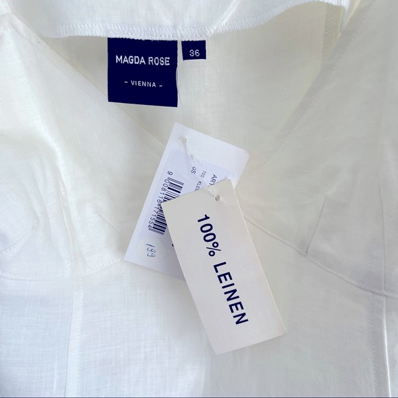 MAGDA ROSE Vienna, Dress, 100% Linen, Size 36 - Picture 7 of 9